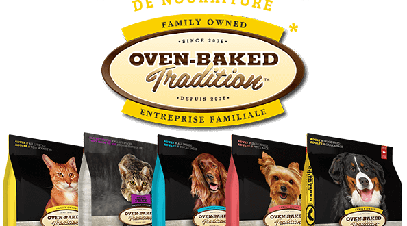 6 sacs de nourriture pour chien « Oven-Baked traditions » à gagner